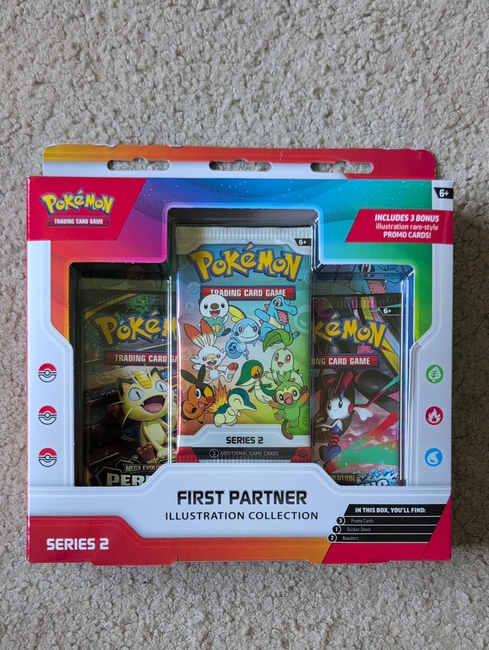 Pokemon First Partner Illustration Collection  Series 2 SEALED